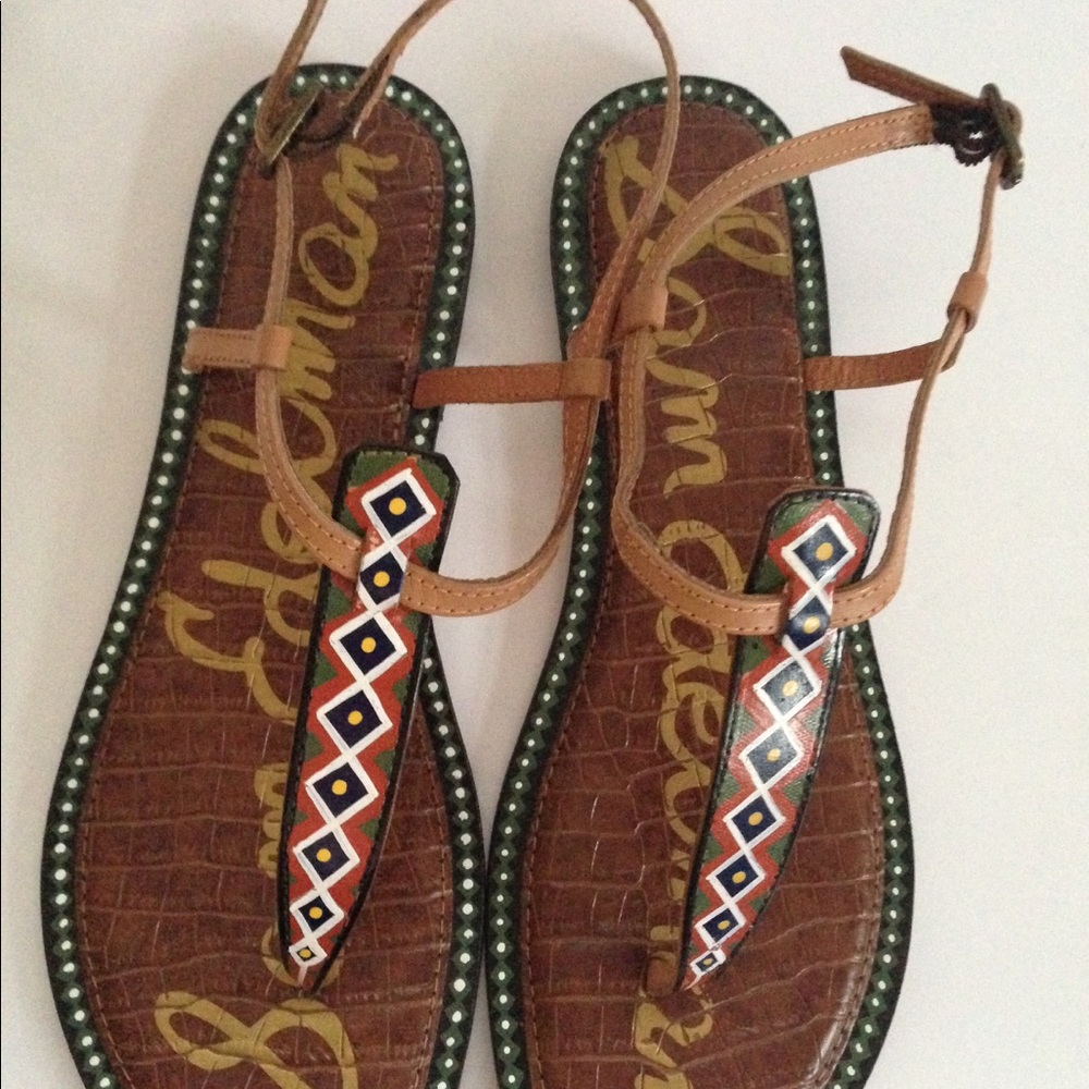 NEW Sam Edelman Aztec Sandals